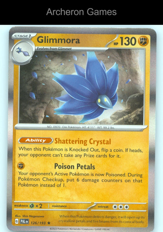 Pokemon Card Glimmora (Cosmos Holo) MCAP 126/193 Miscellaneous Cards & Products