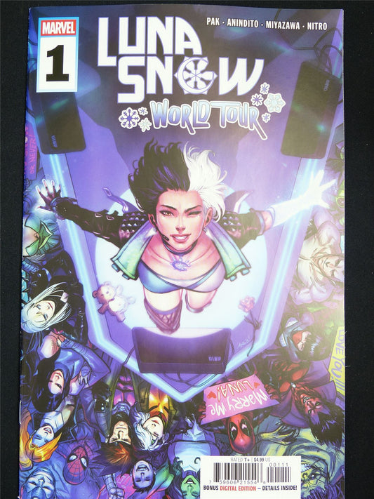 LUNA Snow: World Tour #1 - Mar 2026 Marvel Comic #16N