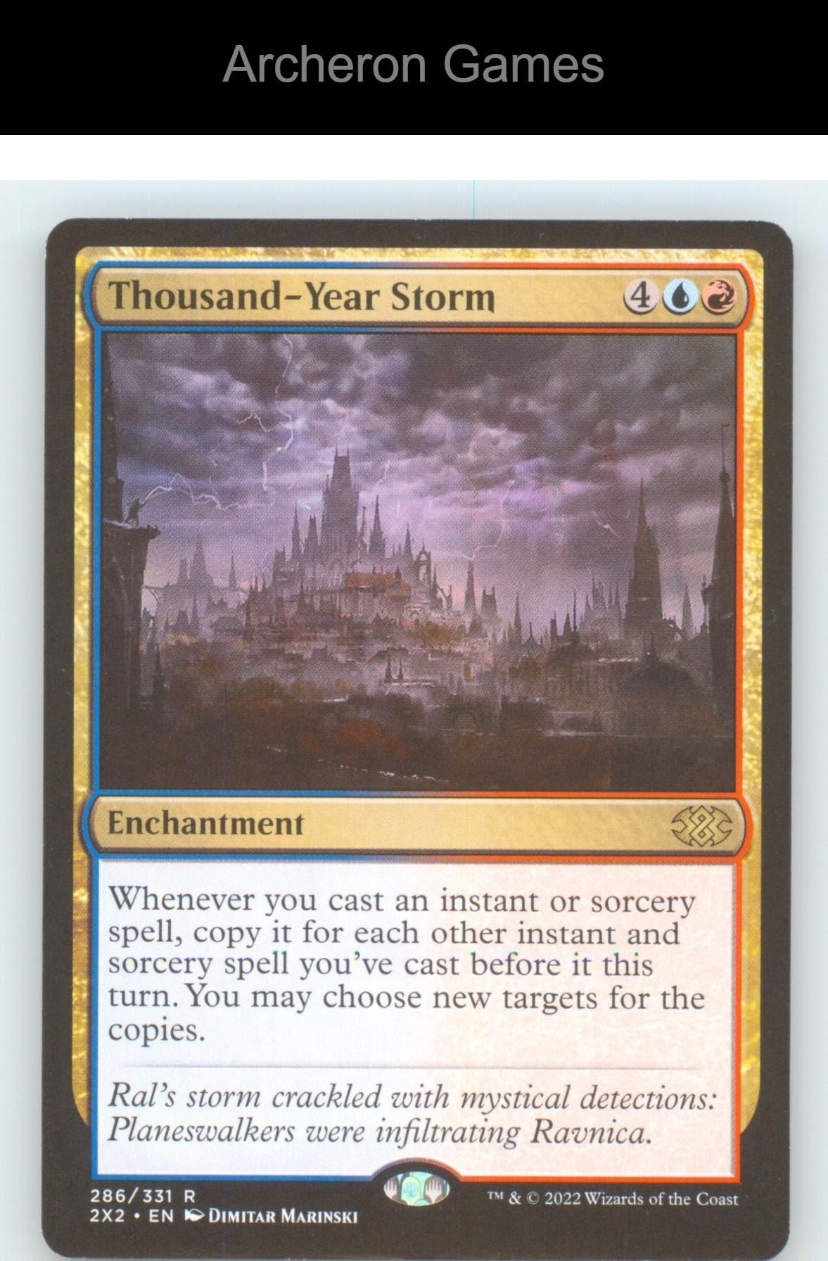 Thousand-Year Storm 2X2 286 R MTG Card NM/EX+