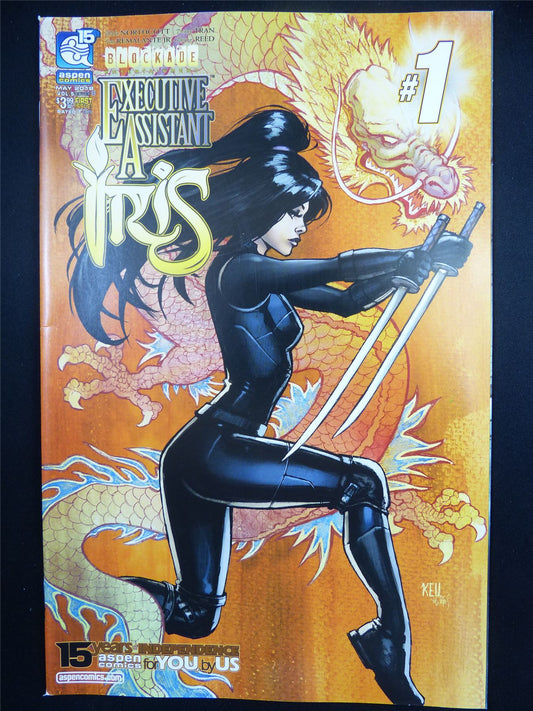 EXECUTIVE Assistant Iris #1 Cvr B - Apr 2024 Aspen Comic #4M4