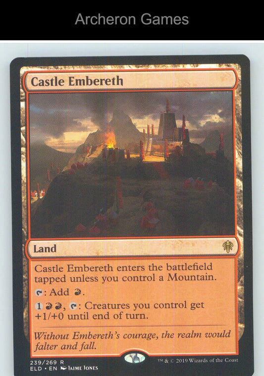 Castle Embereth ELD 239 R MTG Card NM/EX+