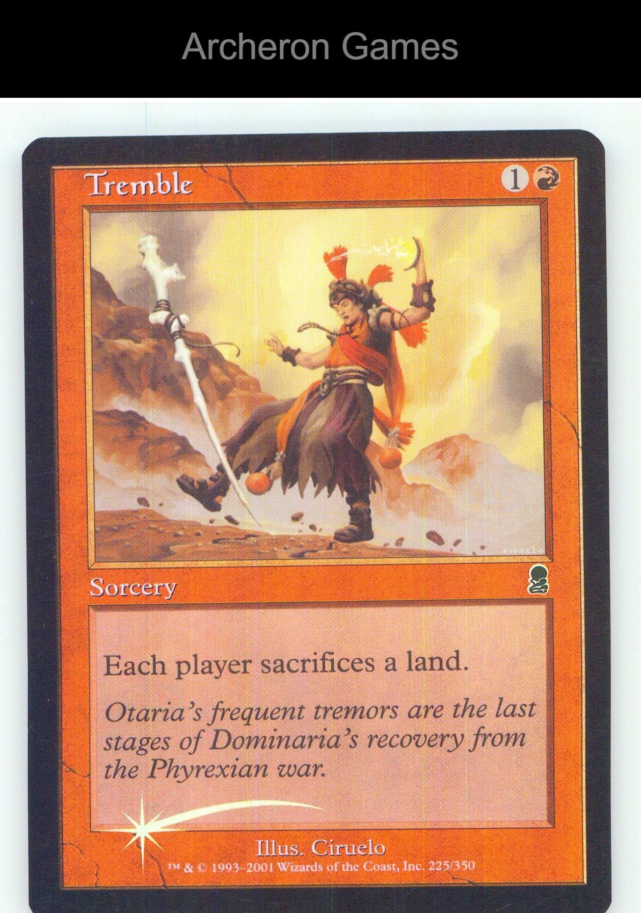 Tremble ODY 225 C MTG Card NM/EX+