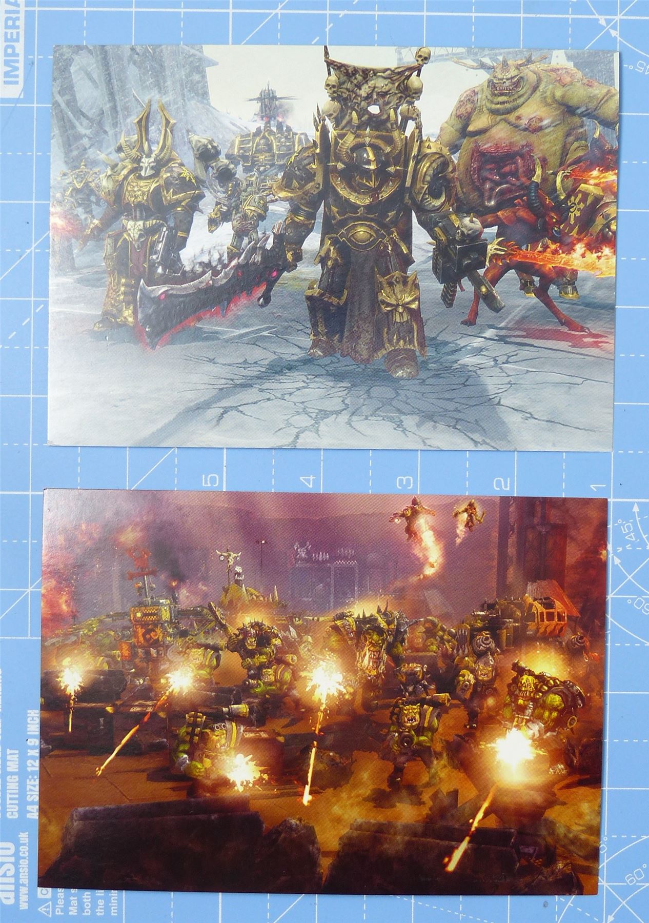 Dawn of War Postcards/Art Cards - Warhammer #4M2