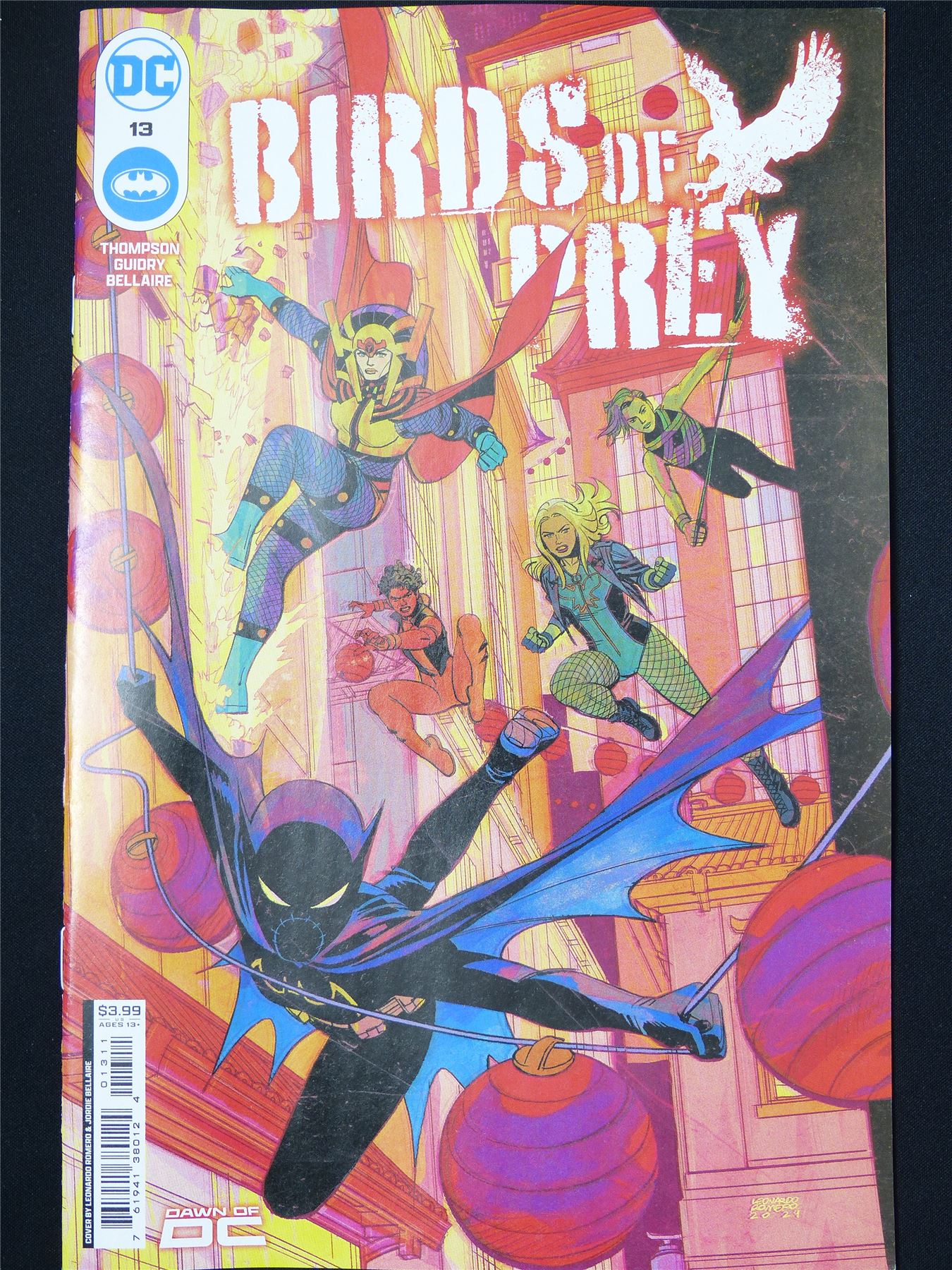 BIRDS of Prey #13 - B&B Nov 2024 DC Comic #13Q