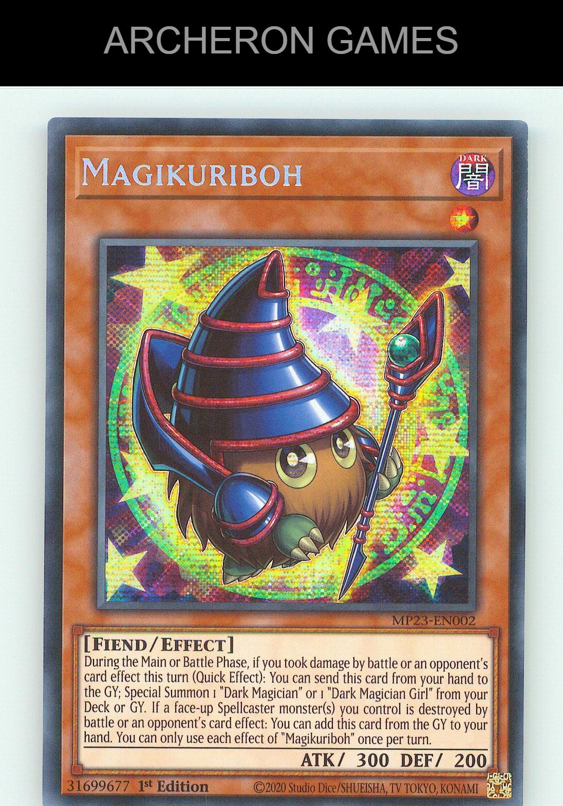 Magikuriboh SEC YUGIOH Card