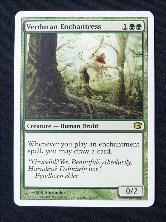 Verduran Enchantress - 9ED - Mtg Card #N8