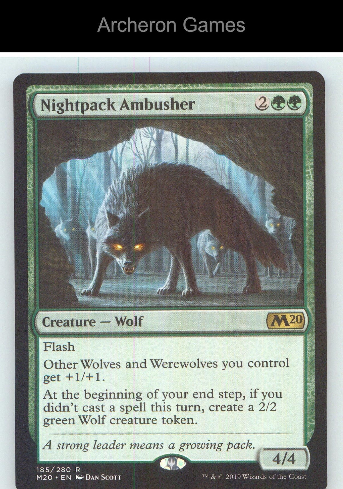 Nightpack Ambusher M20 185 R MTG Card NM/EX+