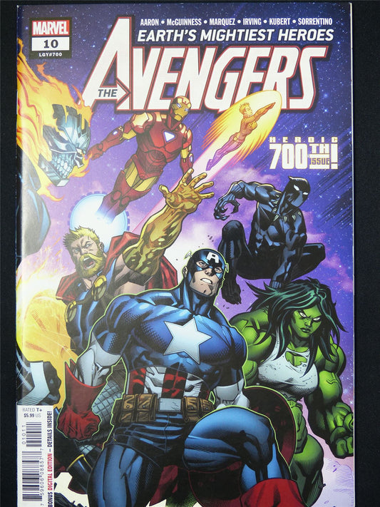 The AVENGERS #10 - B&B Marvel Comic #BO