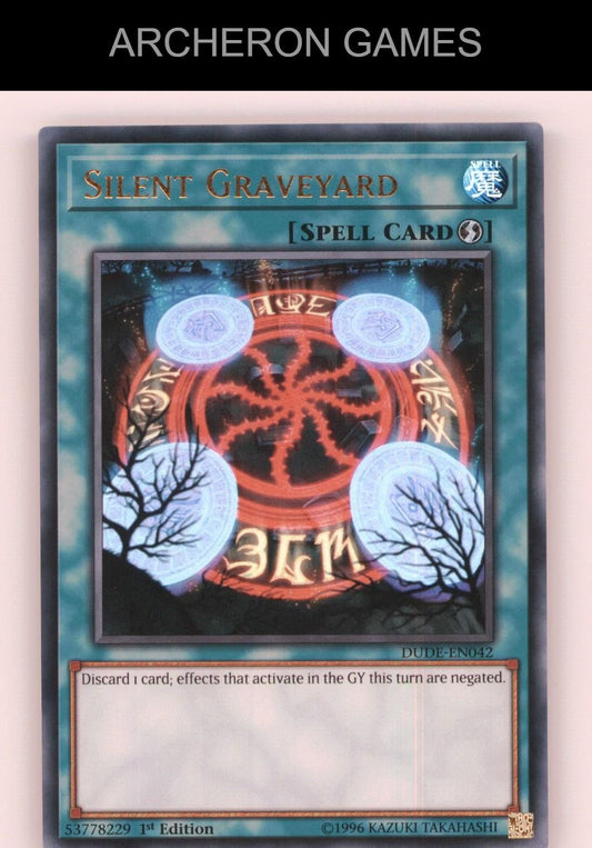 Silent Graveyard Ultra Rare YUGIOH Card