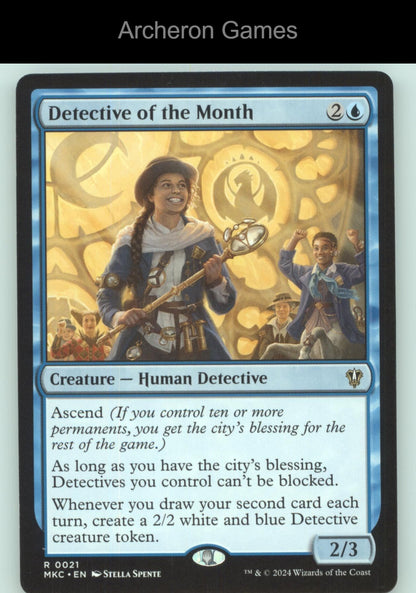 Detective of the Month 21 R MTG Card Commander: Murders at Karlov Manor