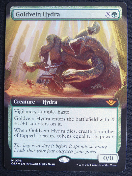 Goldvein Hydra Extended Foil - OTJ - Mtg Card #4JZ
