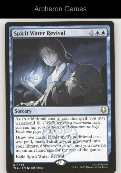 Spirit Water Revival 73 R MTG Card Avatar: The Last Airbender