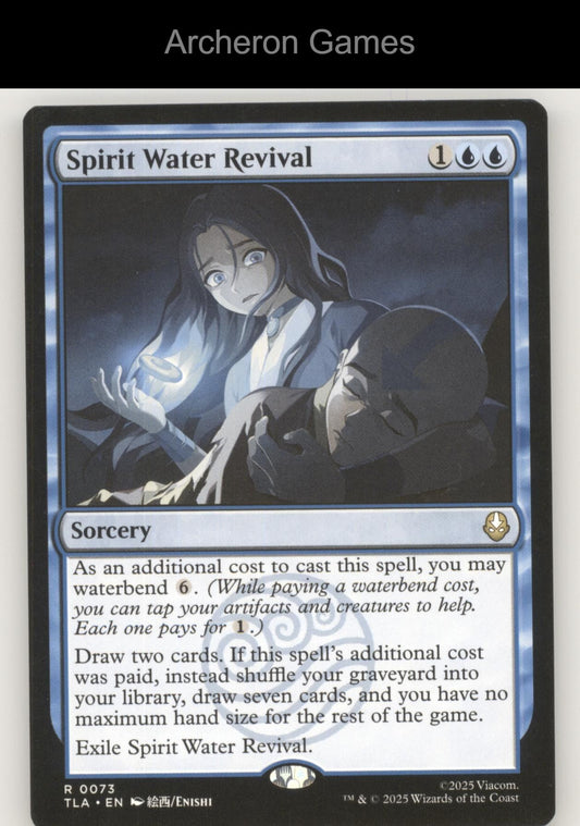 Spirit Water Revival 73 R MTG Card Avatar: The Last Airbender