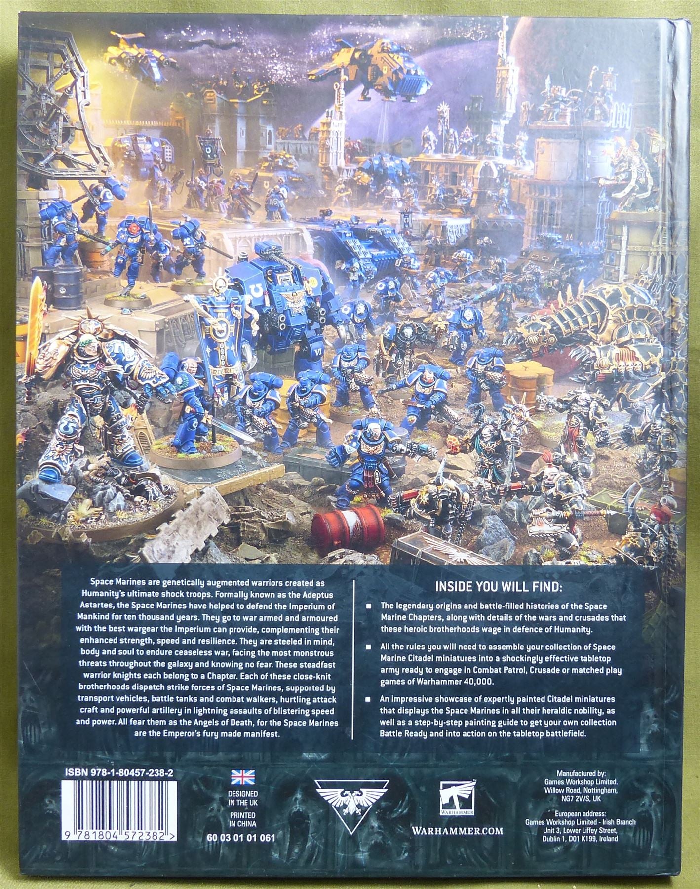 Space Marines Codex Hardback - Warhammer 40K #5ZJ