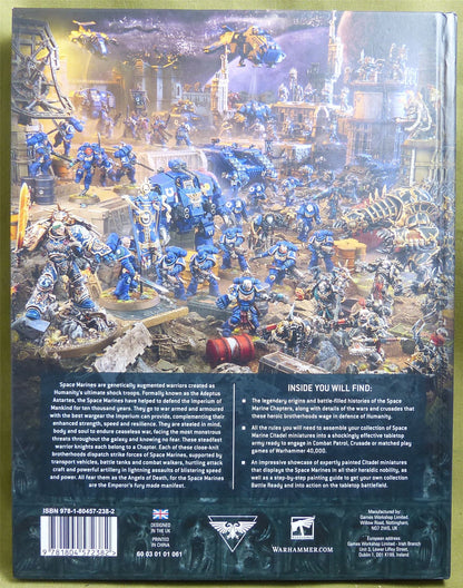 Space Marines Codex Hardback - Warhammer 40K #5ZJ