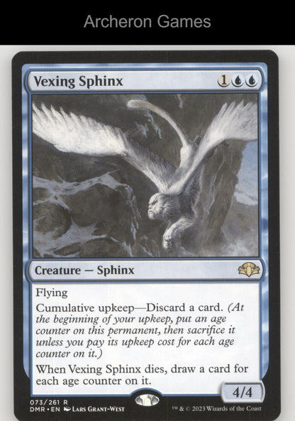 Vexing Sphinx 73 R MTG Card Dominaria Remastered