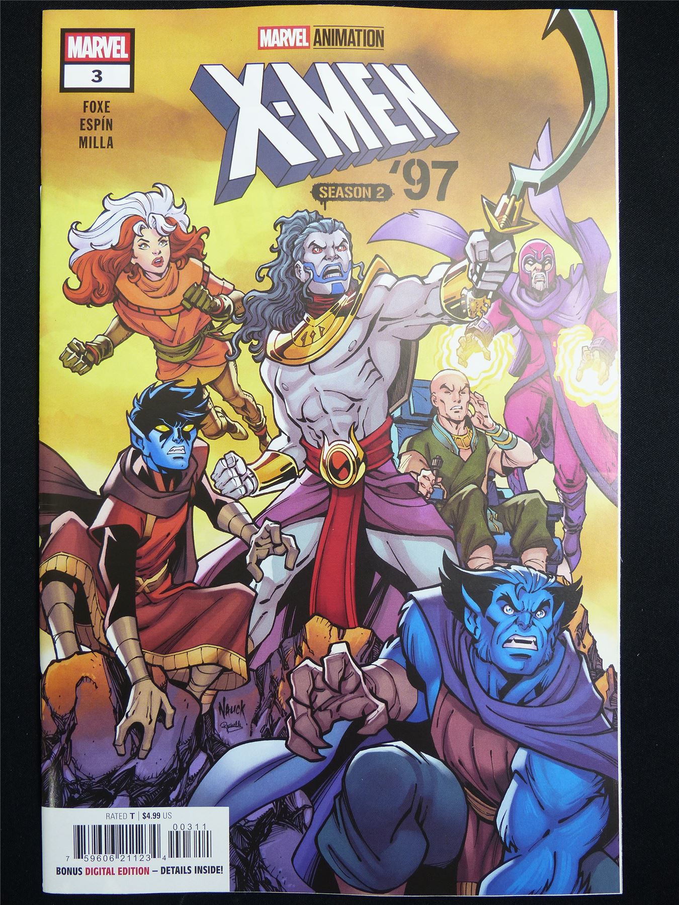 X-MEN'97 Season 2 #3 Cvr A - Oct 2026 Marvel Comic #345