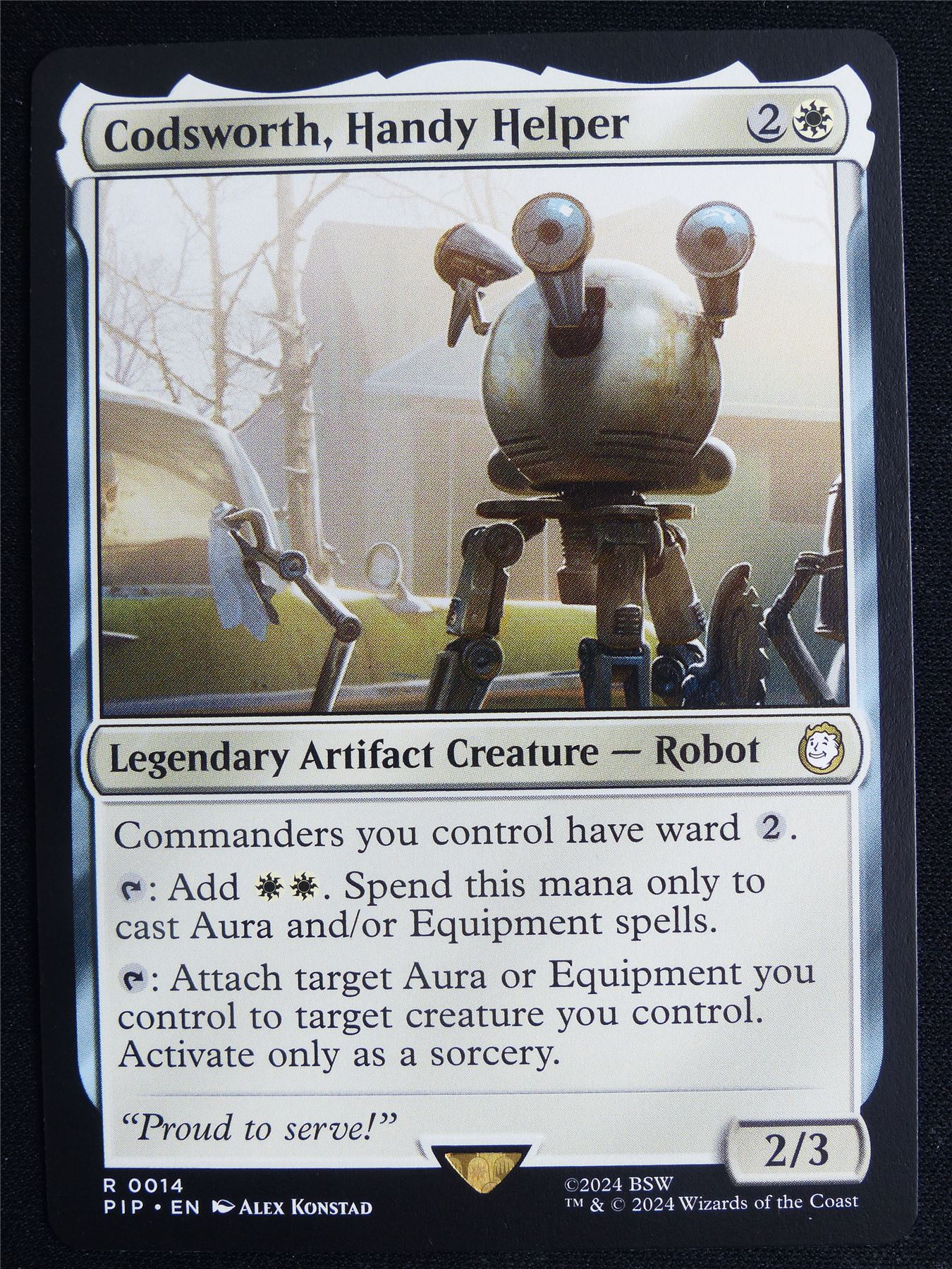 Codsworth Handy Helper - PIP - Mtg Card #4P4