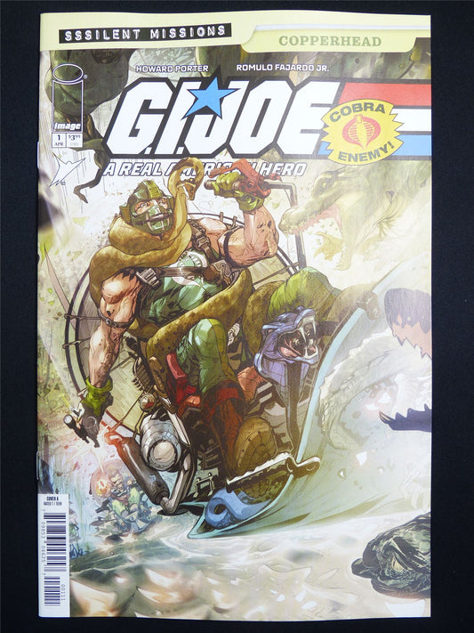 G.I.JOE: Sssilent Missions: Copperhead #1 - Apr 2026 Image Comic #4KI