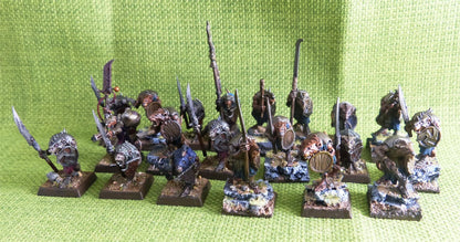 Skaven - Clan Rats - Painted x 20 - Warhammer AoS 40k #FJ