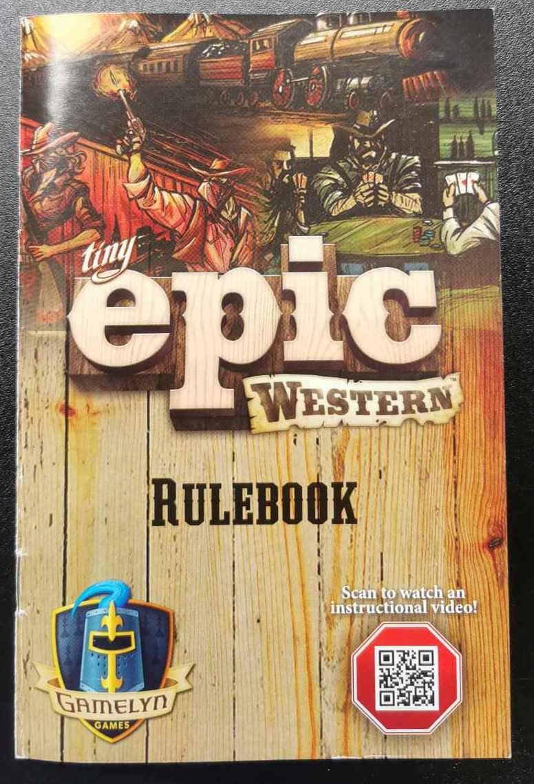 Ttiny Epic Western - Board Game #784