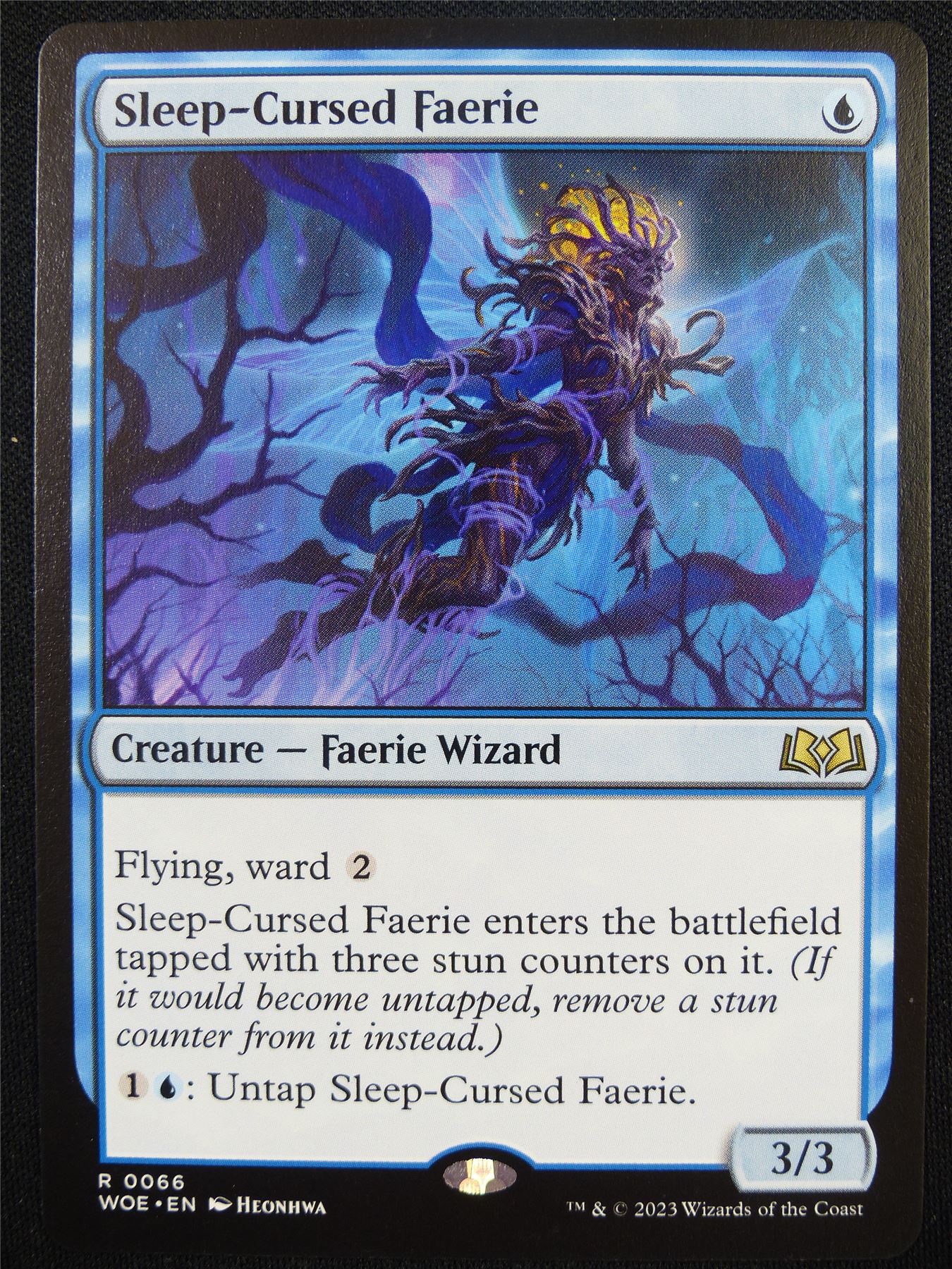 Slep-Cursed Faerie - WOE - Mtg Card #2RN