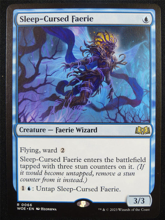 Slep-Cursed Faerie - WOE - Mtg Card #2RN