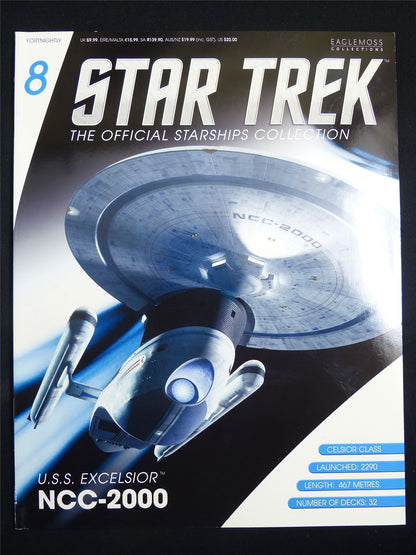 Star Trek The official Starships Collection #8 - Eaglemoss Magazine #2WQ