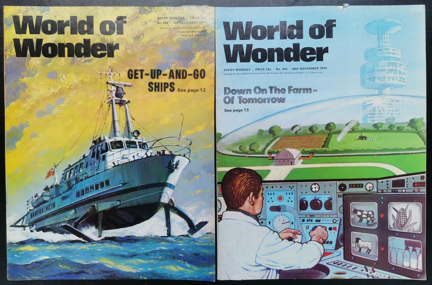 Collection of Victor, World of Wonder and more Comics Circa 1974
