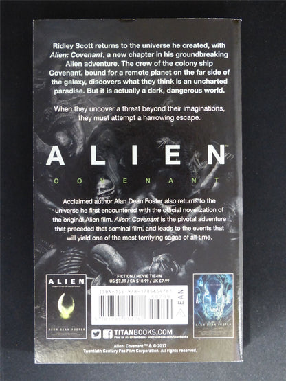 Alien Covenant - Titan Novel Softback #NJ