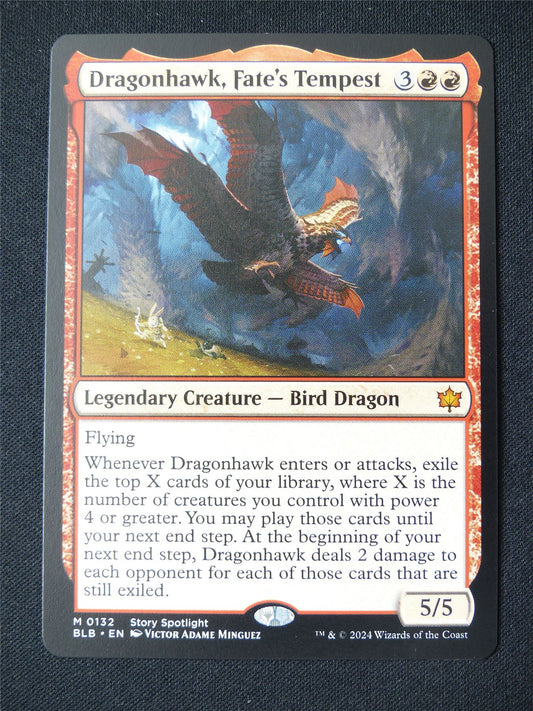 Dragonhawk Fate's Tempest - BLB - Mtg Card #138