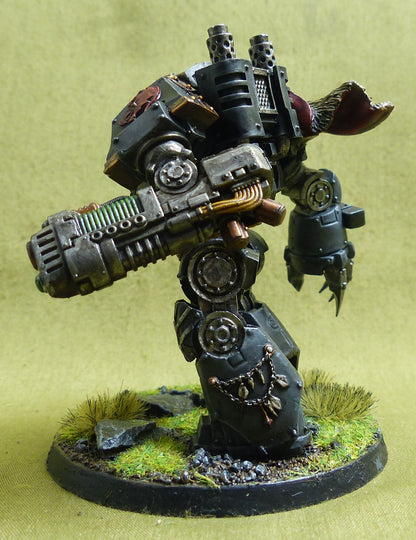 Forge World Contemptor Dreadnought painted - Space Wolves - Warhammer Horus Heresy #4XB