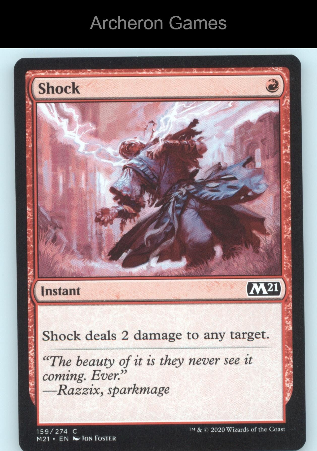 Shock 159 C MTG Card Core Set 2021