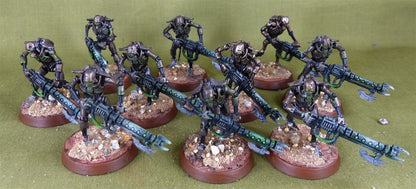 Warriors - Necrons - Painted - Warhammer AoS 40k #3BP