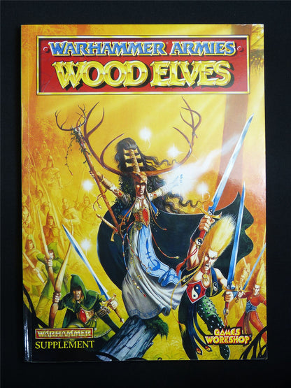 Warhammer Armies: Wood Elves 5th Edition Softback 1996 - Warhammer Old World #1HI