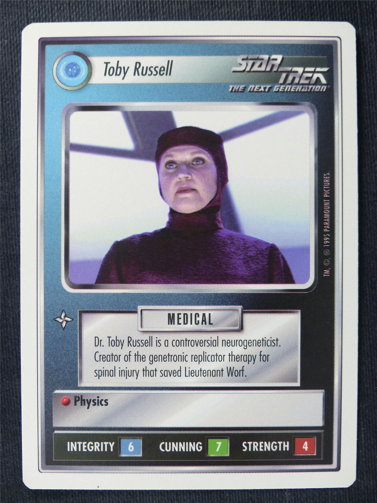 Toby Russell - NG - Star Trek Cards #123