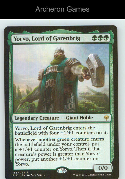 Yorvo, Lord of Garenbrig ELD 185 R MTG Card NM/EX+