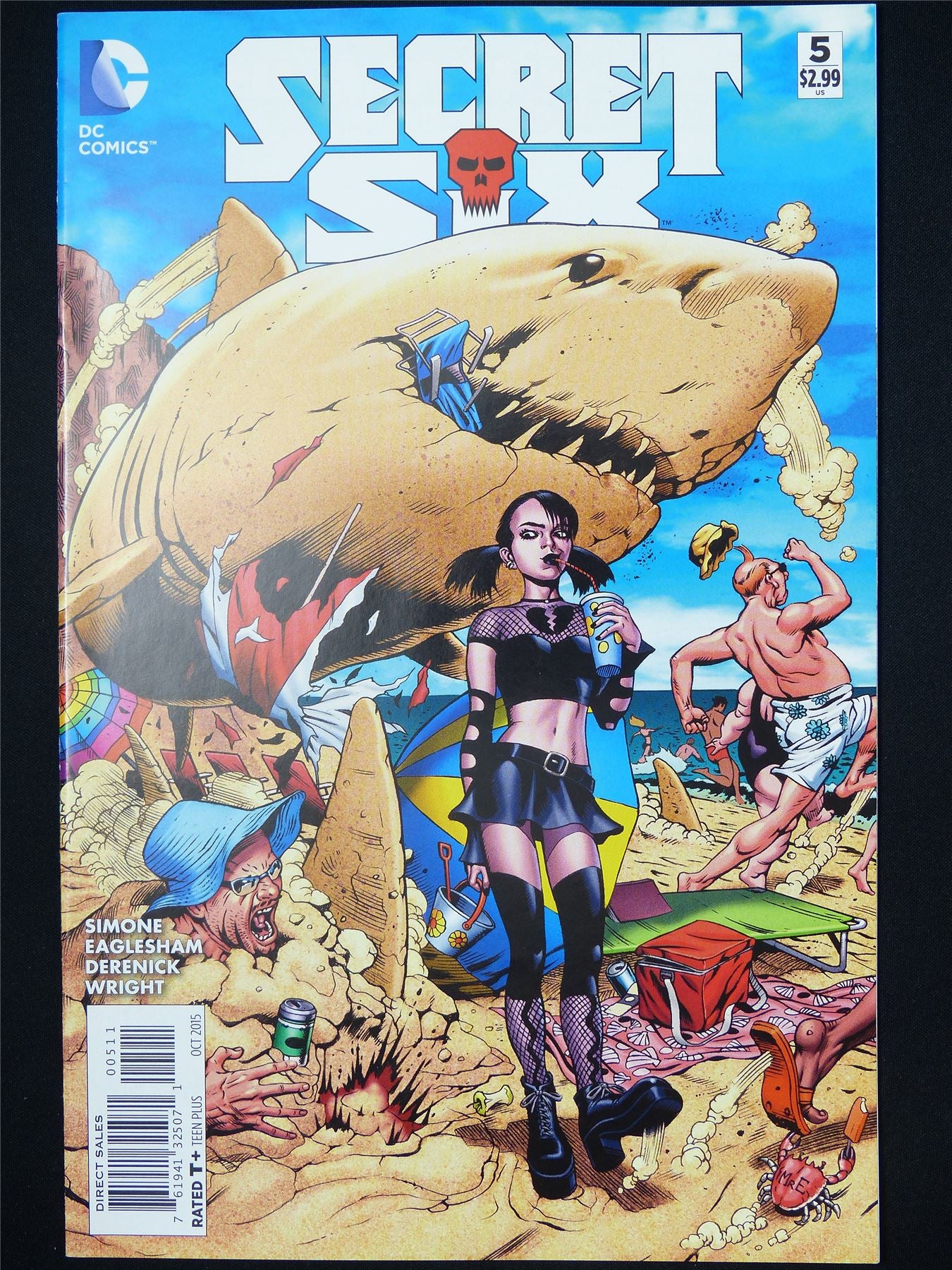 SECRET Six #5 - B&B DC Comic #84B