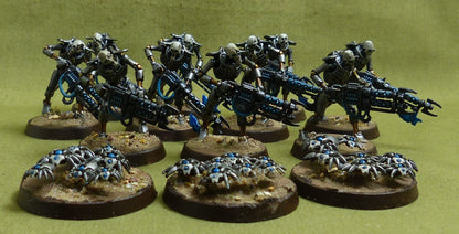 Necron Warriors painted - Necrons - Warhammer 40K #1B4