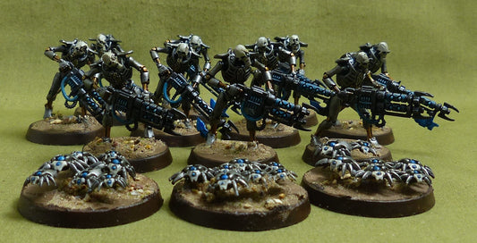 Necron Warriors painted - Necrons - Warhammer 40K #1B4
