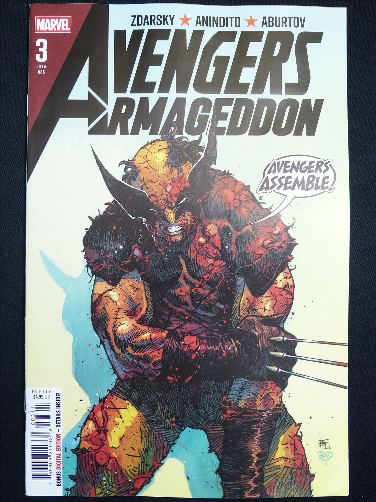 AVENGERS: Armageddon #3 Cvr A - Oct 2026 Marvel Comic #3FL
