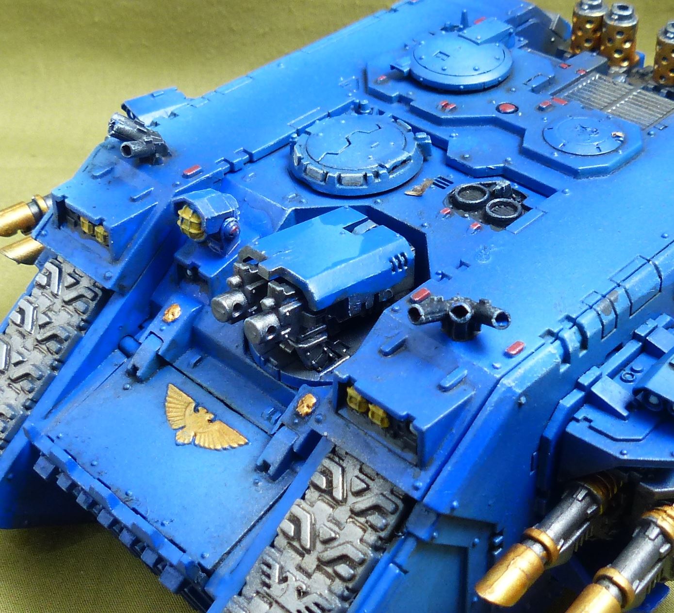 Land Raider painted - Space Marines - Warhammer 40K #6XO