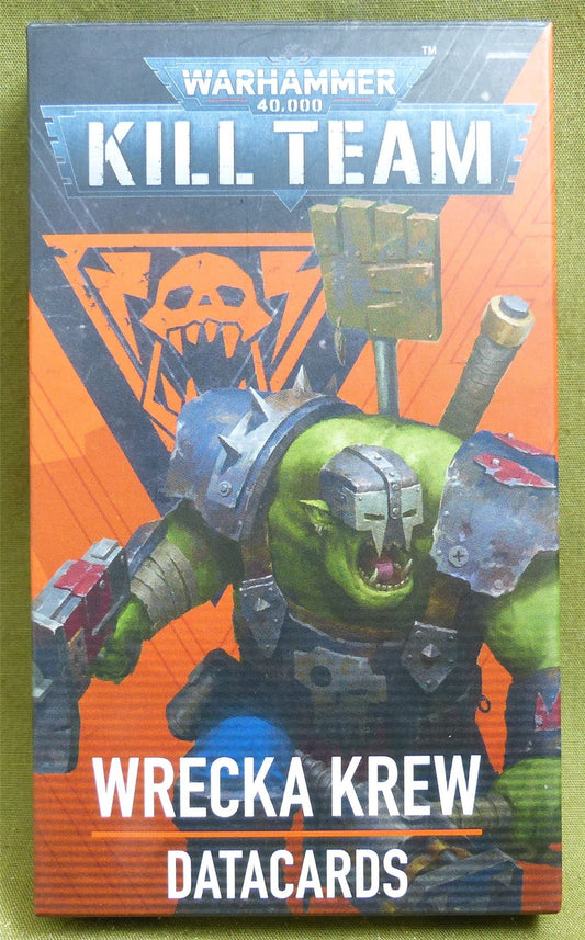 Wrecka Krew Datacards - Orks - Warhammer Kill Team #1UN