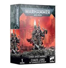 Chaos Lord in Terminator Armour - Chaos Space Marine -  Warhammer 40k