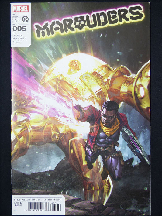 MARAUDERS #5 - B&B Marvel Comic #7R6