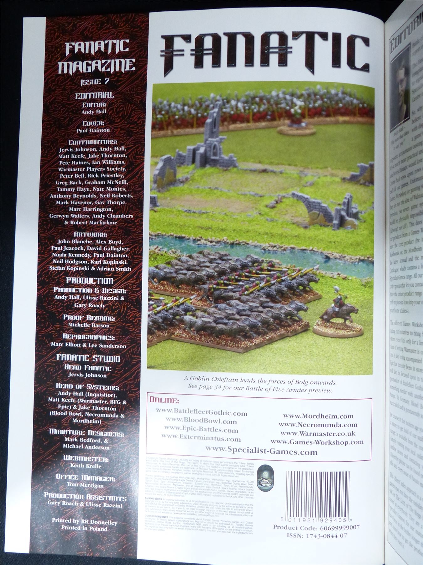 Fanatic #7 Games Workshop Magazine #1W4