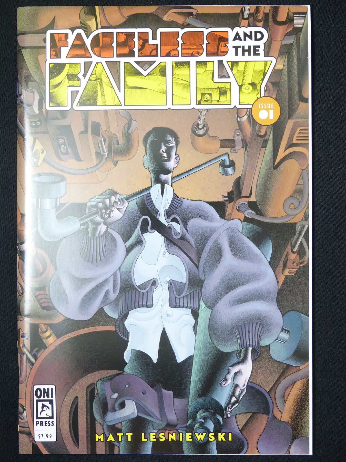 FACELESS and the Family #1 - B&B Oni Press Comic #8BY