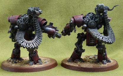 Castellax Battle-Automata Maniple painted - Warhammer Horus Heresy #5AX