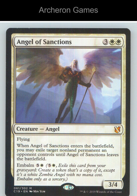 Angel of Sanctions C19 61 Mythic MTG Card NM/EX+