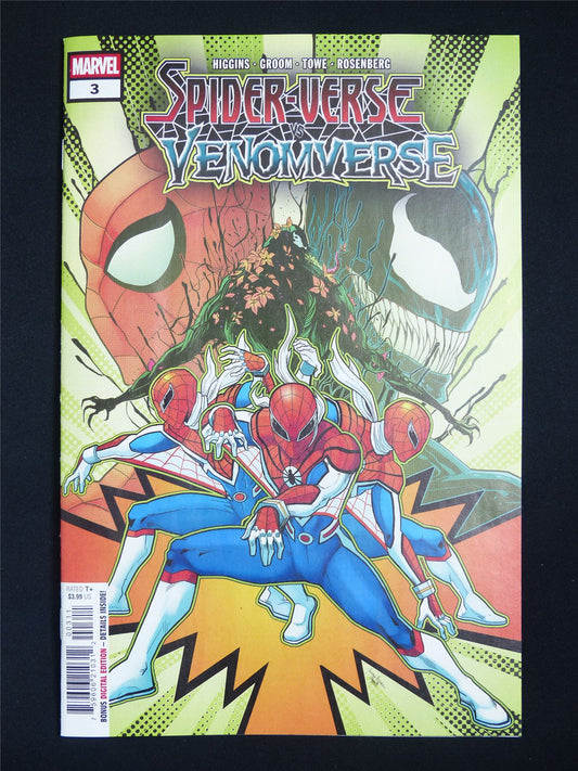SPIDER-VERSE vs Venomverse #3 - Sep 2025 Marvel Comic #29Z